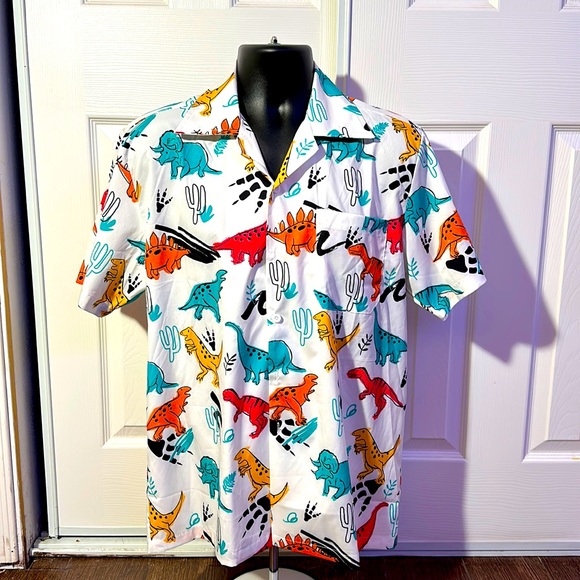 Dinosaur Graphic Print, Adult M - Picture 1 of 2